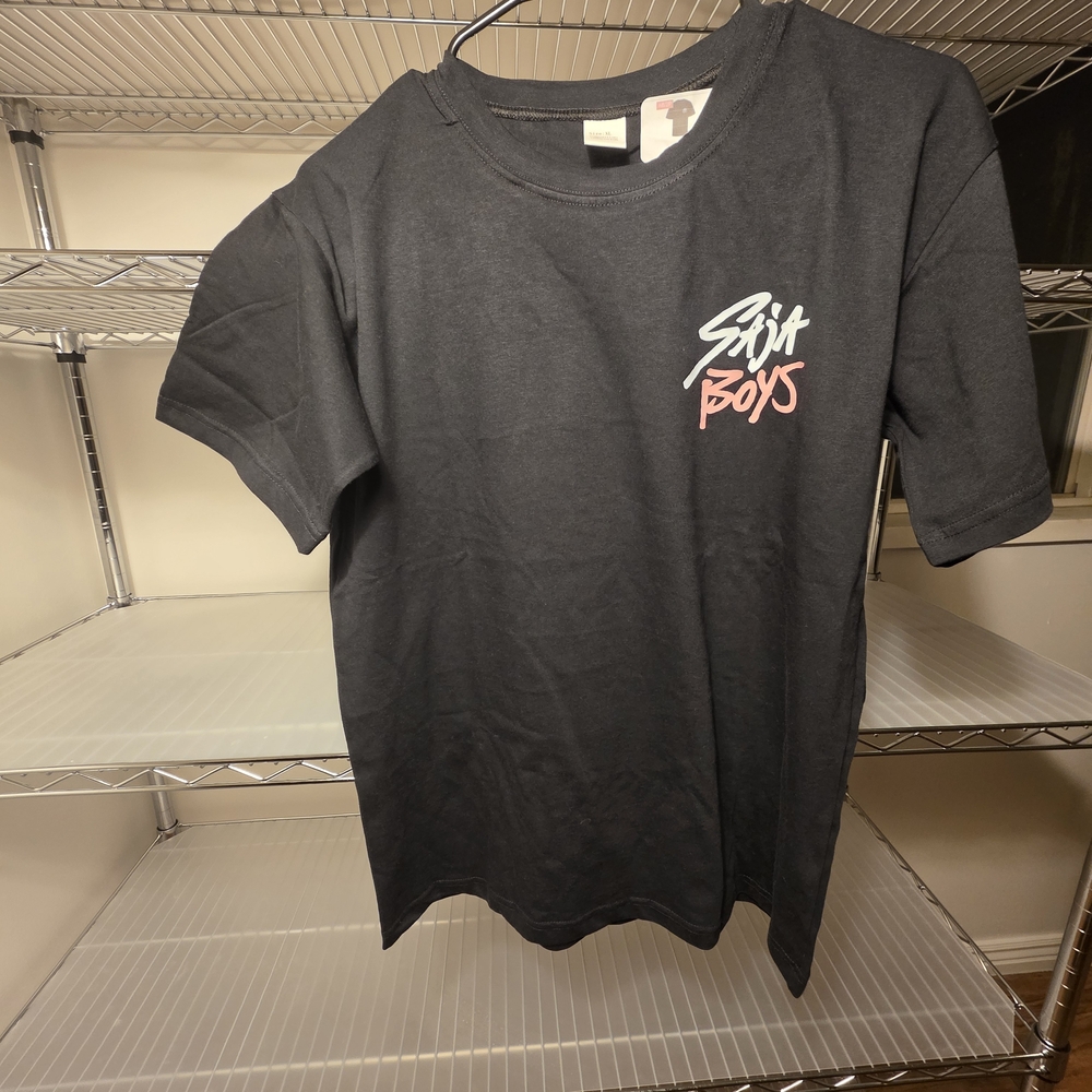 Black Graphic Tee for Kids